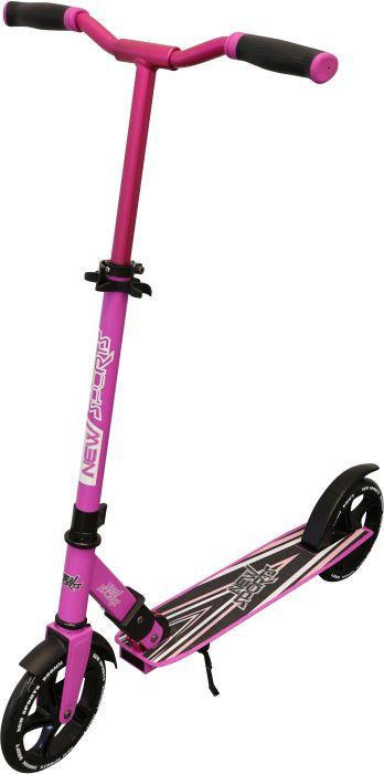 Actual product image New Sports Scooter Pink, 200 mm, ABEC 7