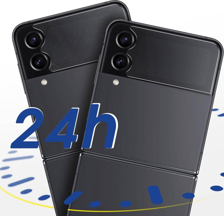 Actual product image 3MK Arc+ self-regenerating screen protector (1 Piece, Samsung Galaxy Z Flip4)