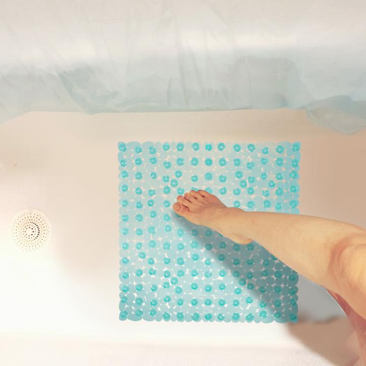 Actual product image Relaxdays Bathtub Mat, Anti-Slip (53 x 53 x 0.5 cm)
