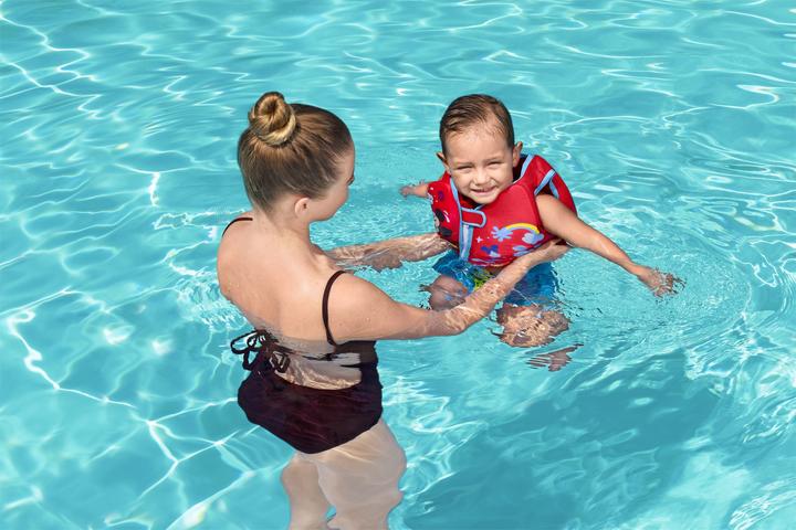 Actual product image Bestway Disney Junior Mickey & Friends Fabric Kids Swim Vest (M/L, 15 - 18 kg, 11 - 15 kg)