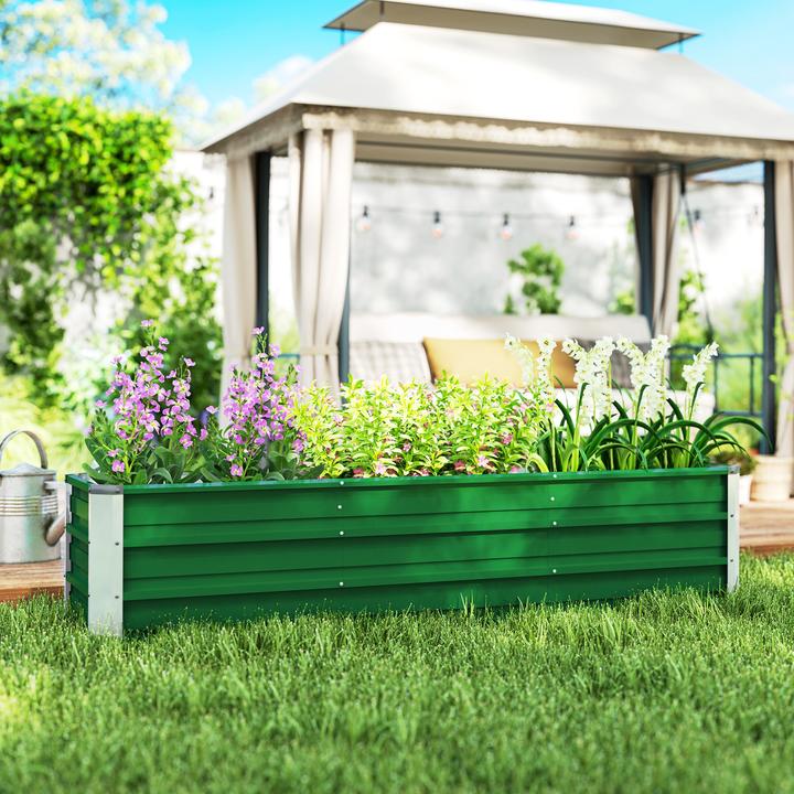 Produktbild Outsunny Gartenbeet inclusive Gartenhandschuhen und Beetschildern
