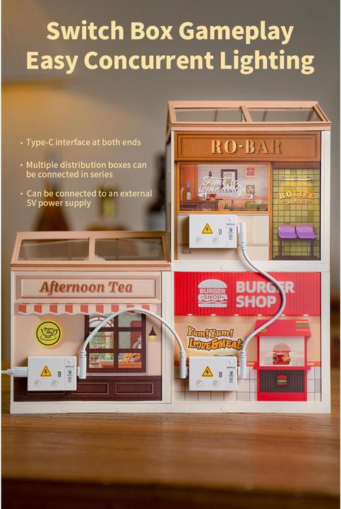 Actual product image Robotime Leisurely Cheers Bar