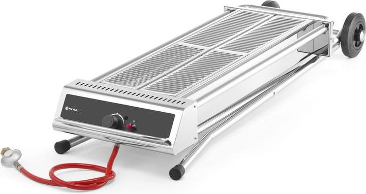 Productafbeelding Hendi Gasgrill Power Grill Xenon-Pro Roestvrij Staal 1120x410x9 (7.50 kW)