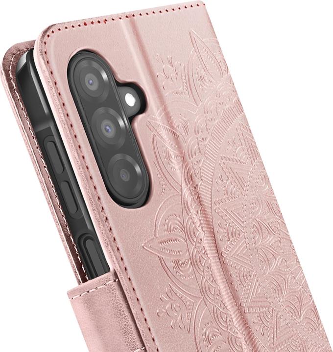 Immagine prodotto Avizar Etui Mandala-Blumen für Samsung A26 Portemonnaie mit Handschlaufe (Samsung Galaxy A26)