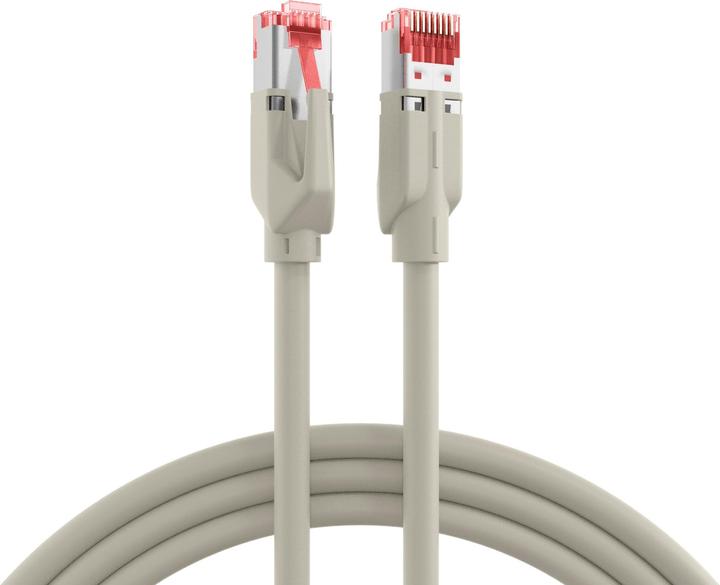 Produktbild EFB Elektronik Hersteller: RJ45 Crossover Patchkabel S/FTP, Cat.6, TM21, UC900, 0,5m, grau 1 Gigabit (PiMF, CAT6, 0.50 m)