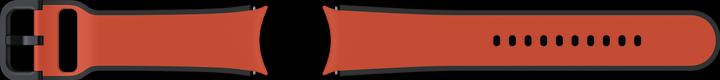Image du produit Samsung Bracelet sport Two-tone Sport Band Brick Red (20 mm, Matières plastiques, Silicone)