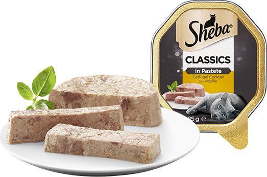 Actual product image Sheba Classics in pâté (Adult, 1 pcs., 85 g)