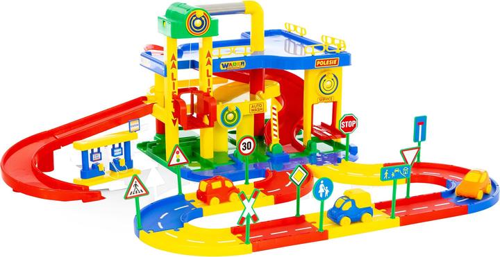 Immagine prodotto Splash & Fun Garage con sezioni stradali