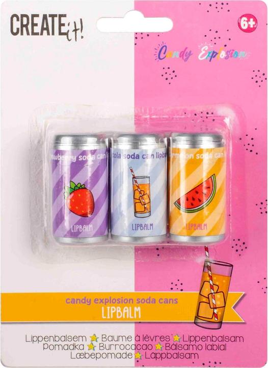 Produktbild Create It! Candy Lippenbalsam, 3 Stk.
