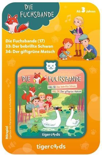 Image du produit Tigermedia Tigercard- The Fox Gang (33,34) : The Spectacled Swan & The Poison Green Mud (Allemand)