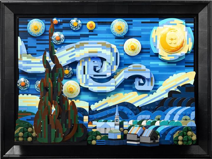 Image du produit LEGO Vincent van Gogh - Nuit étoilée (21333, LEGO difficiles à trouver, LEGO Icons)