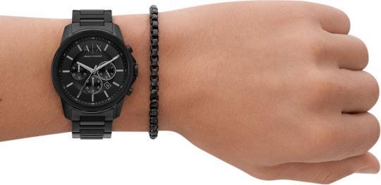 Immagine prodotto Armani Exchange Banche (Orologio da polso analogico, 44 mm)