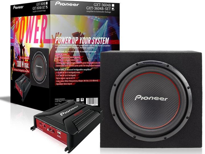 Image du produit Pioneer Gxt-3604b-Set (1300 W)
