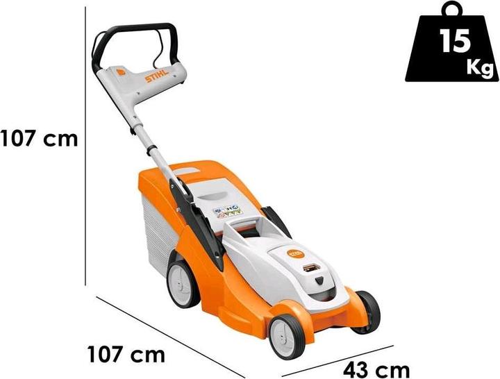 Immagine prodotto Stihl Rasenmäher RMA 239 C ohne Akku und Ladegerät (Batteria)