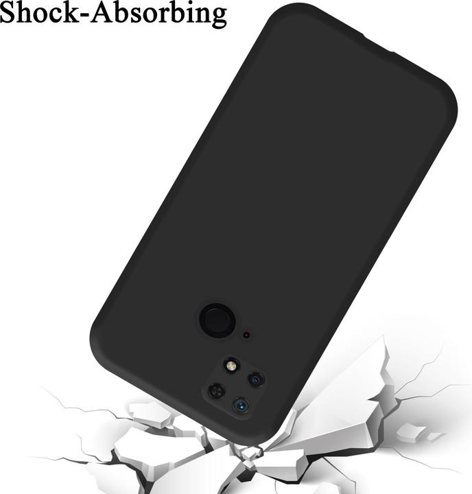 Actual product image Cadorabo TPU Liquid Silicone Case Cover for Xiaomi RedMi 10C / POCO C40 (Xiaomi Redmi 10C, Xiaomi Poco C40)