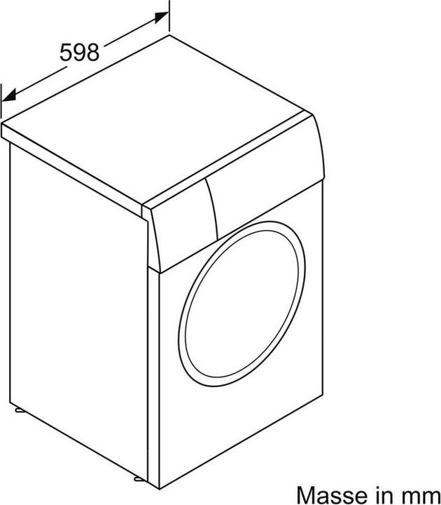 Immagine prodotto Siemens WM14N193CH (8 kg, A sinistra, Spina CH)