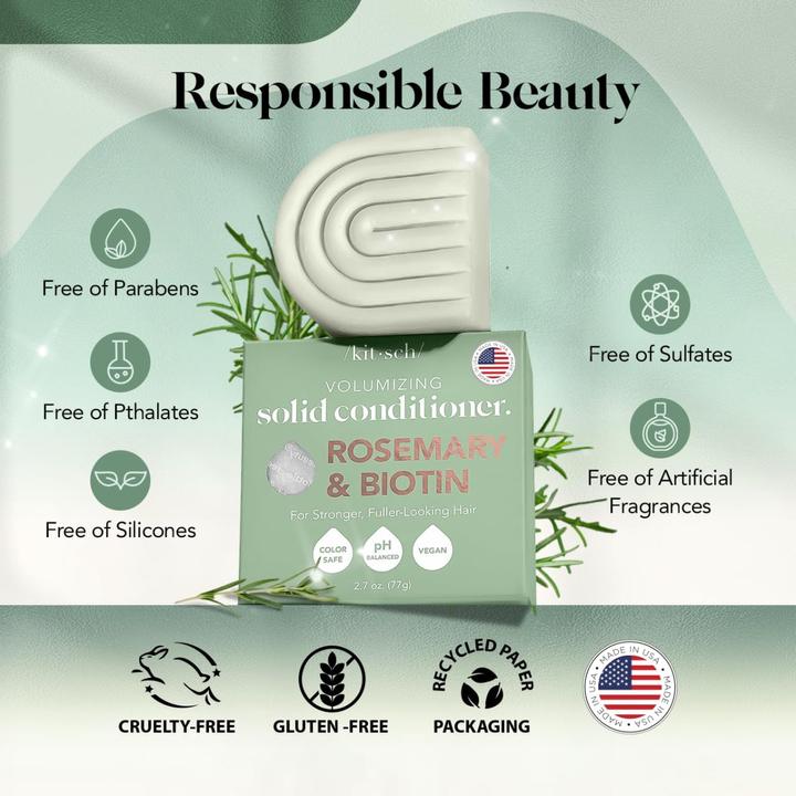 Actual product image Kitsch Rosemary and biotin