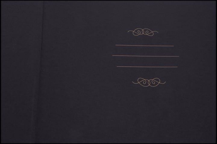 Produktbild Henzo Lonzo 30x36,5 80 schwarze Seiten Buch 1109209 (30 x 36.5 cm)