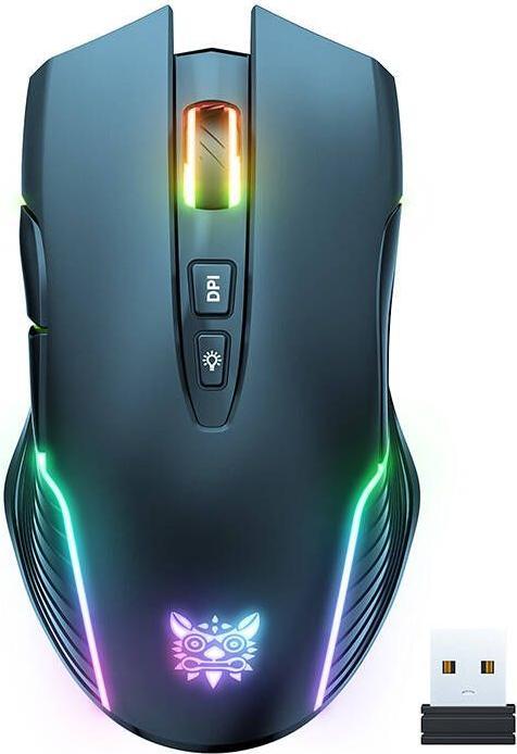 Actual product image Onikuma CW905 Gaming Mouse (Black) (Wireless)