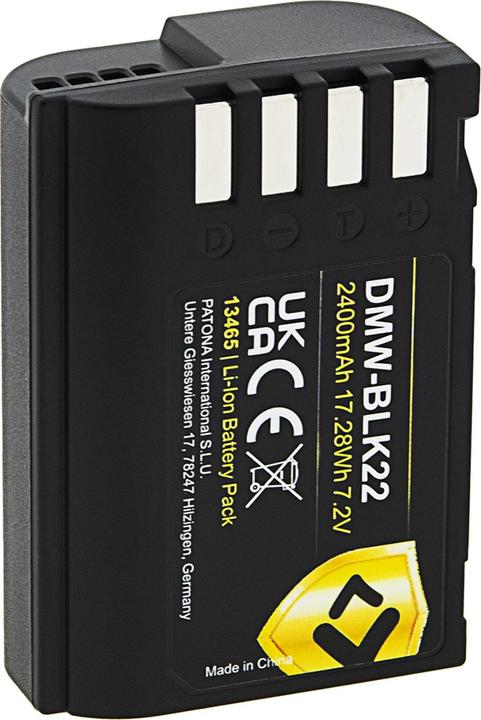 Produktbild Patona DMW-BLK22 (Kamera Akku)