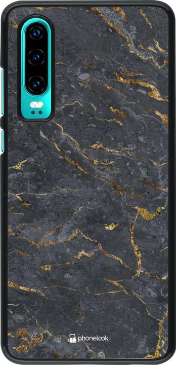 Actual product image PhoneLook Grey Gold Marble cover (Huawei P30)