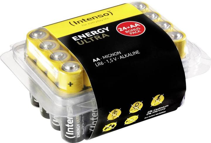 Produktbild Intenso MignonBatterien EnergyUltra (24 Stk., AA, 2600 mAh)
