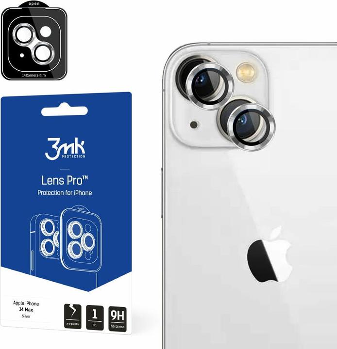 Image du produit 3MK iPhone 14 Max - Lens Protection Pro Silver (1 pièce(s), Apple iPhone 14 Plus)