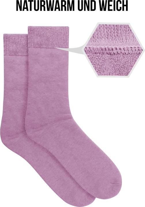 Immagine prodotto Normani 3 paia di calzini di felpa integrale di alpaca (confezione da 3, 35 - 38)