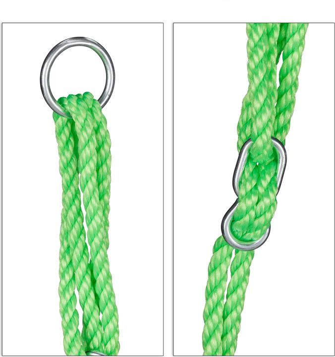 Actual product image Relaxdays 90 cm Nest Swing