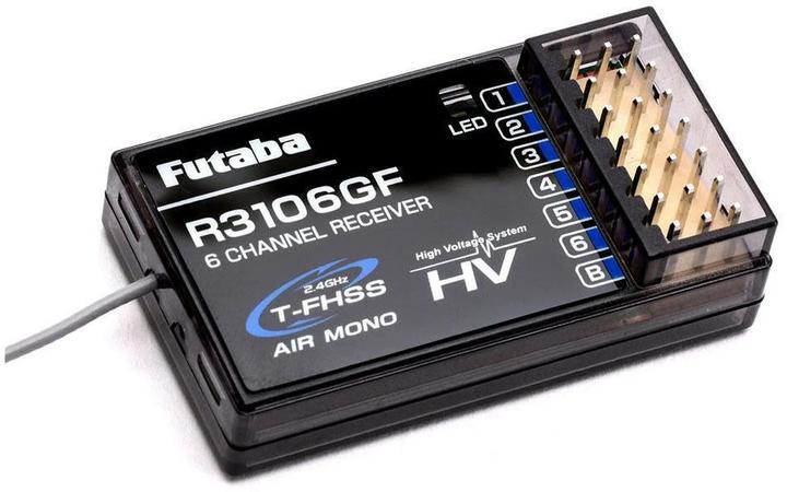 Image du produit Futaba Récepteur T6L Sport T-FHSS Mode2 et R3106GF