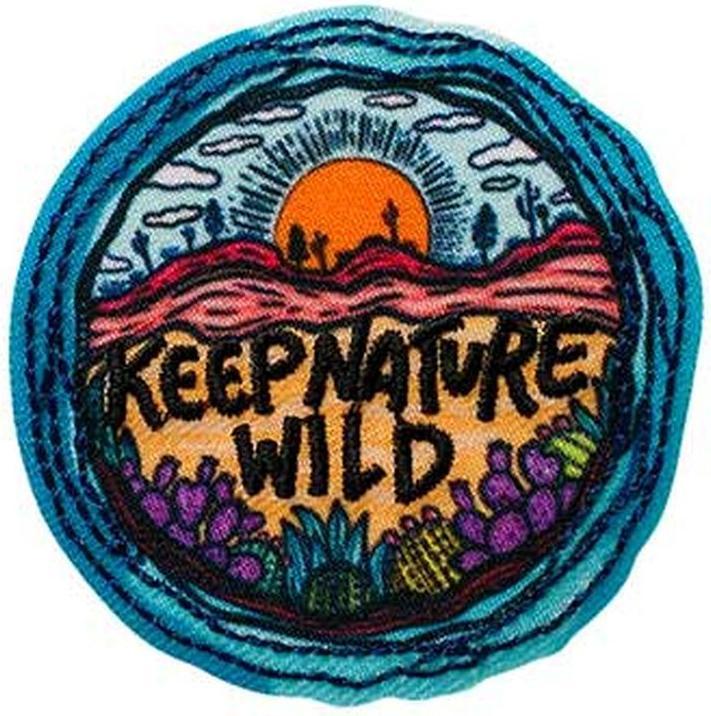 Image du produit Mono Quick Applikationen - Teens and Jeans - aufbügelbar Keep Nature Wild rosa 1 St (1 x)