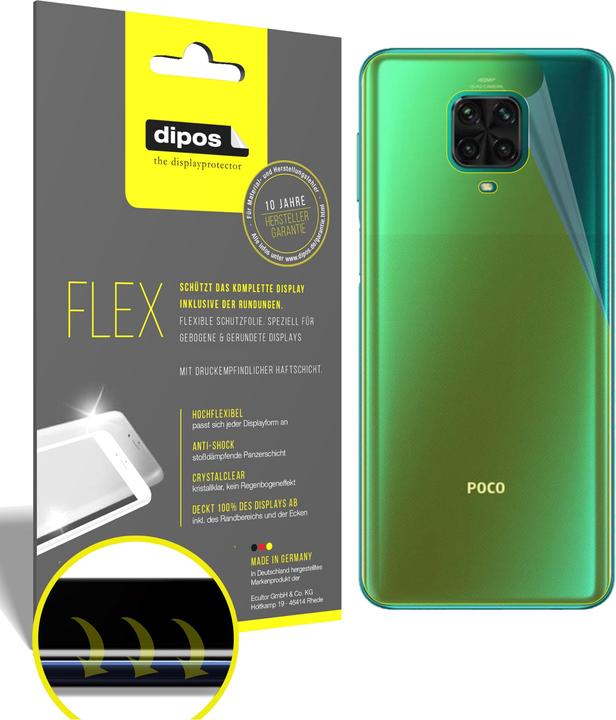 Immagine prodotto Dipos Pellicola Protettiva Full-Cover 3D (2 Pezzo/i, Xiaomi Poco M2 Pro)