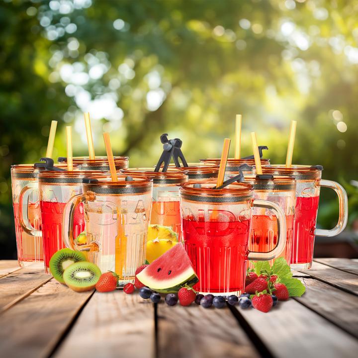 Produktbild Relaxdays 10x Trinkgläser (0.35 l, 10 x)
