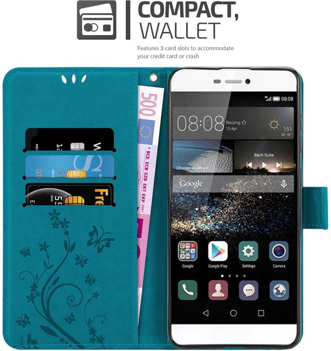 Immagine prodotto Cadorabo Copertina del libro di fiori (Huawei P8)