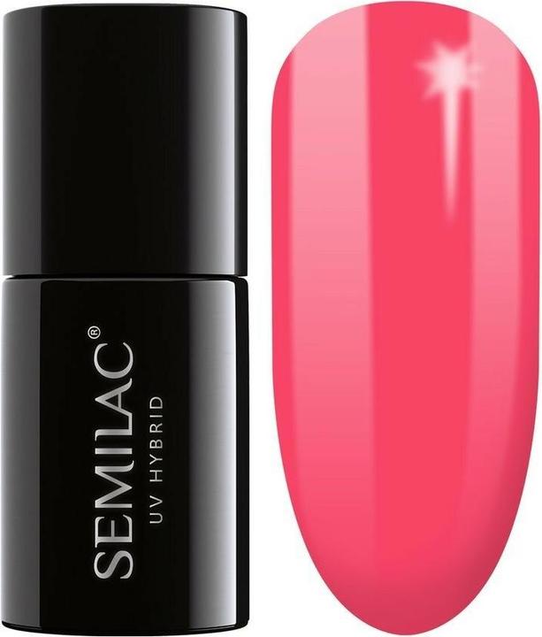 Immagine prodotto Semilac 043 Rosa elettrico 7ml (Rosa neon, Vernice UV gel)