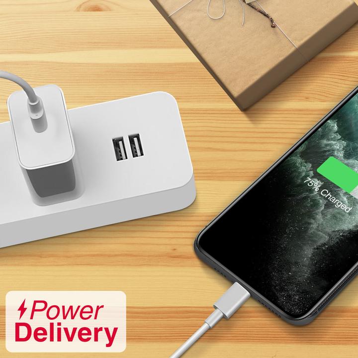 Produktbild Maxlife USB C – Lightning (2 m, USB 3.2 Gen 1, 20 W)