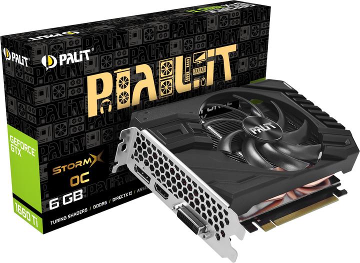 Produktbild Palit GeForce GTX 1660 Ti StormX OC (6 GB)