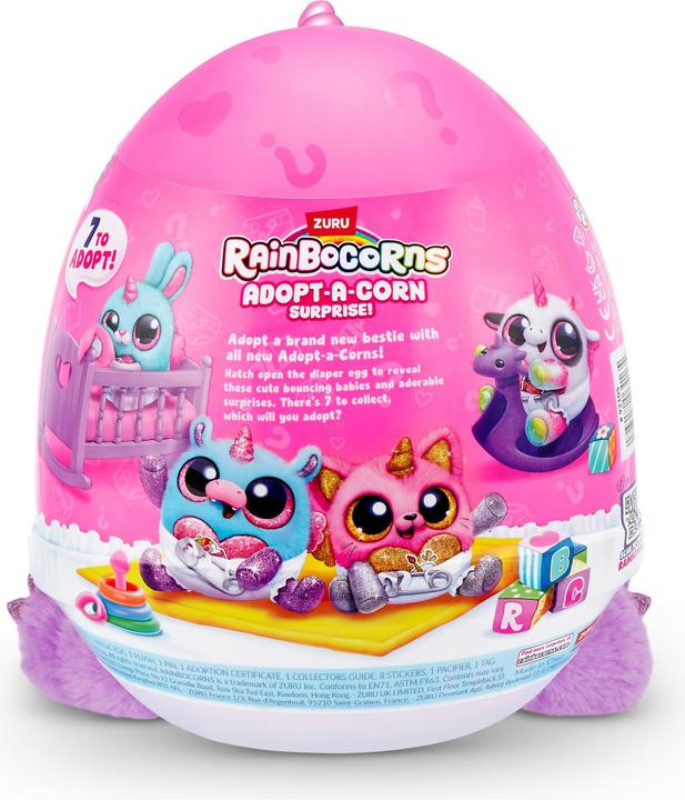 Produktbild Zuru Rainbocorns Adopt-a-corn Surprise 92105 (22 cm)
