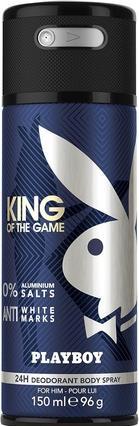 Playboy King of the Game Deodorant Body Spray (Spray)