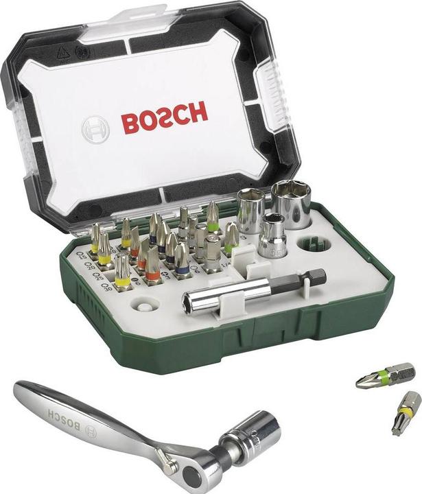 Produktbild Bosch Zubehör Schrauberbit Set (Kreuz Phillips PH M2, Innensechsrund TX M20, Innensechsrund TX M25, Kreuz Phillips PH M1, Innensechsrund TX M15, Kreuz Pozidriv PZ M3, Innensechsrund TX M30, Kreuz Phillips PH M3, Kreuz Pozidriv PZ M2, Innensechsrund TX M10, Kreuz Pozidriv PZ M1)