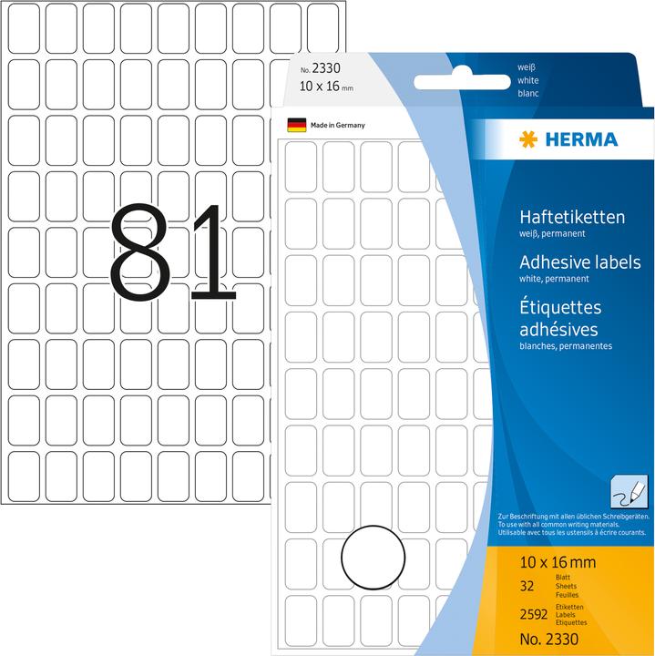 Image du produit HERMA Étiquettes à usage multiple