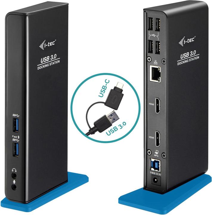 i-tec Dual HDMI (USB-C, 9 Ports)
