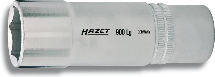 Actual product image HAZET Socket ∙ hexagon 900LG-15 ∙ Square, hollow 12.5 mm (1/2 inch) ∙ Outside hexagon traction prof… (15 mm)