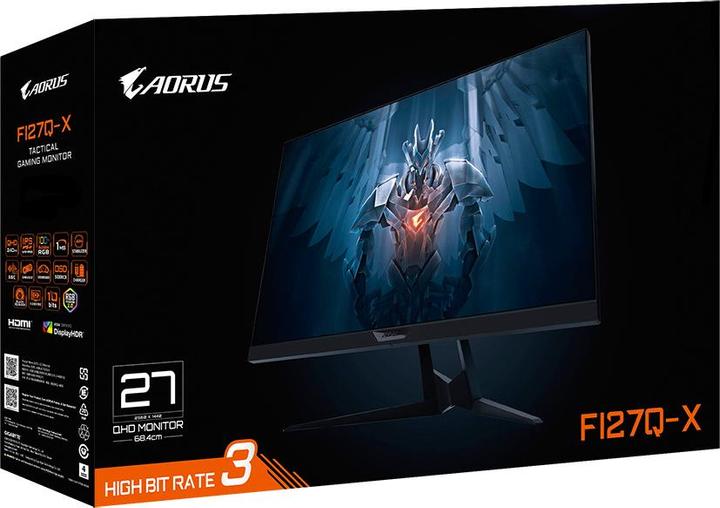 Image du produit Gigabyte Aorus FI27Q-X (2560 x 1440 pixels, 27")