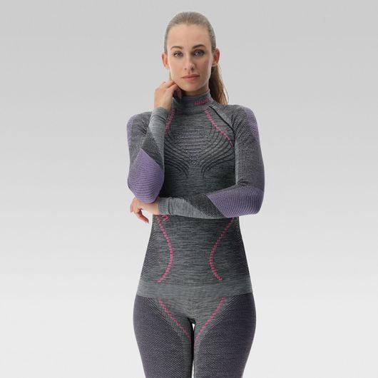Actual product image UYN Thermal shirt with stand-up collar Ambityon Melange (L, XL)