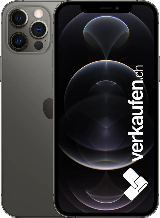 Image du produit verkaufen.ch iPhone 12 Pro (256 Go, Graphite, 6.10", 12 Mpx, SIM + eSIM, A / Comme neuf)