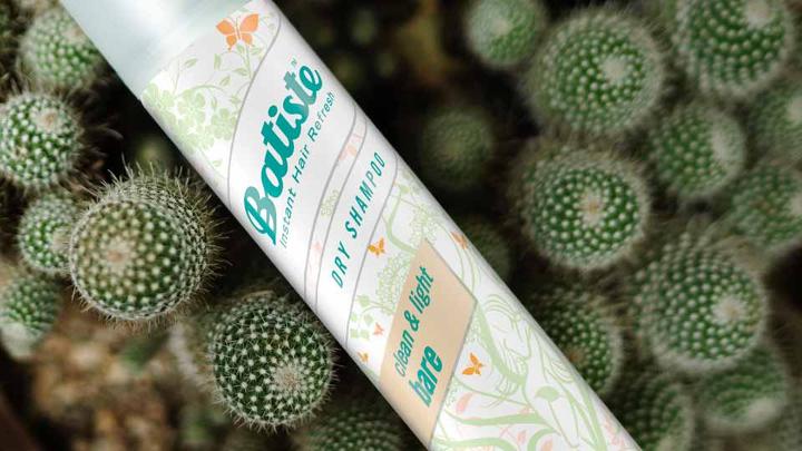 Actual product image Batiste Bare Natural & Light (200 ml, Dry shampoo)