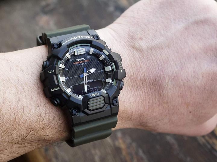 Produktbild Casio Hdc-700-3avef (Chronograph, Digitaluhr, Analoguhr, 49 mm)