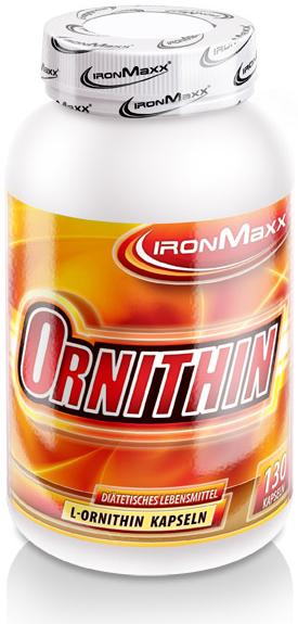 Produktbild IronMaxx Ornithin (130 Stück, Kapseln, 111 g)