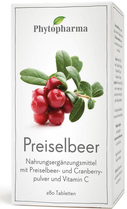Actual product image Phytopharma cranberry (120 Piece, Pills, 70 g)